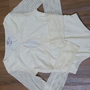 Princess Polly Ivory‎ Long Sleeve Bodysuit